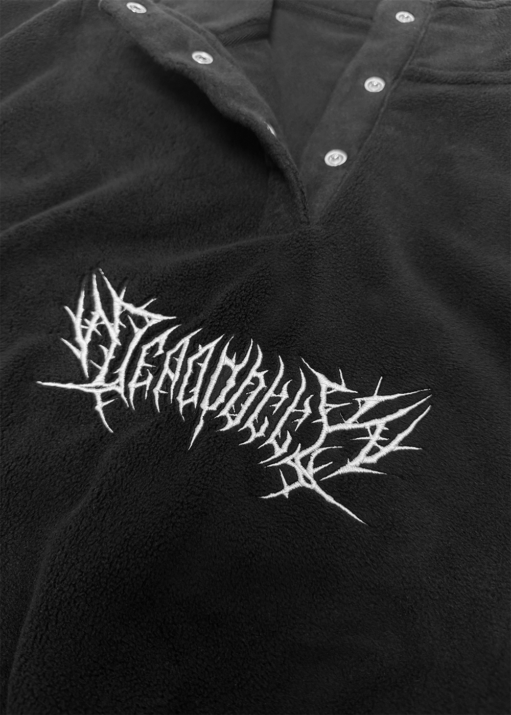 Cropped Fleece Sweatshirt