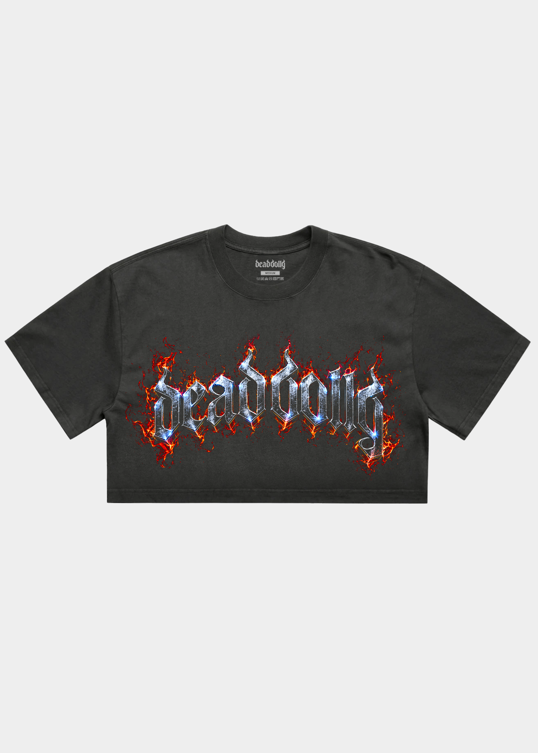 Flame Logo Cropped Tee