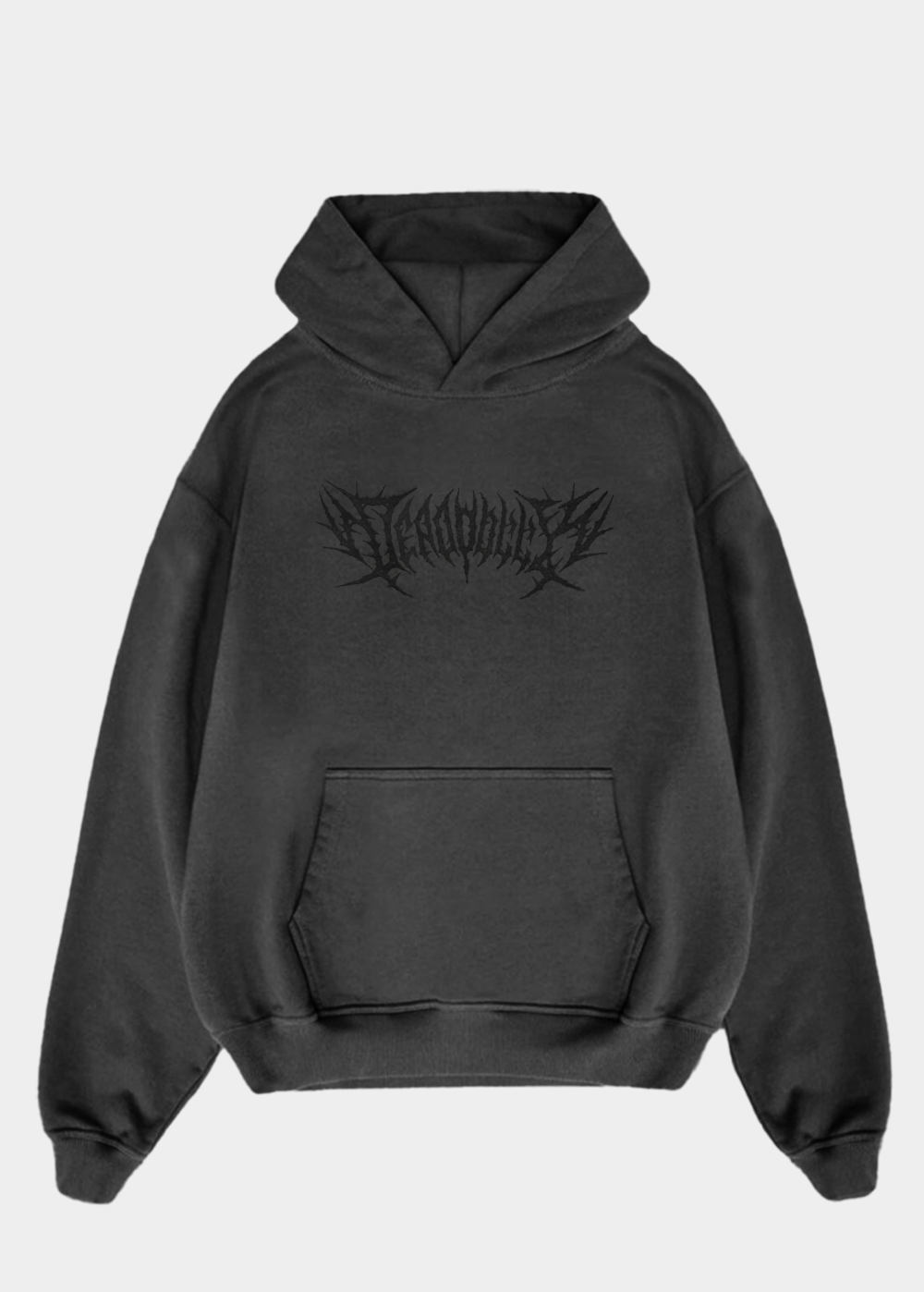 Metal Embroidered Hoodie