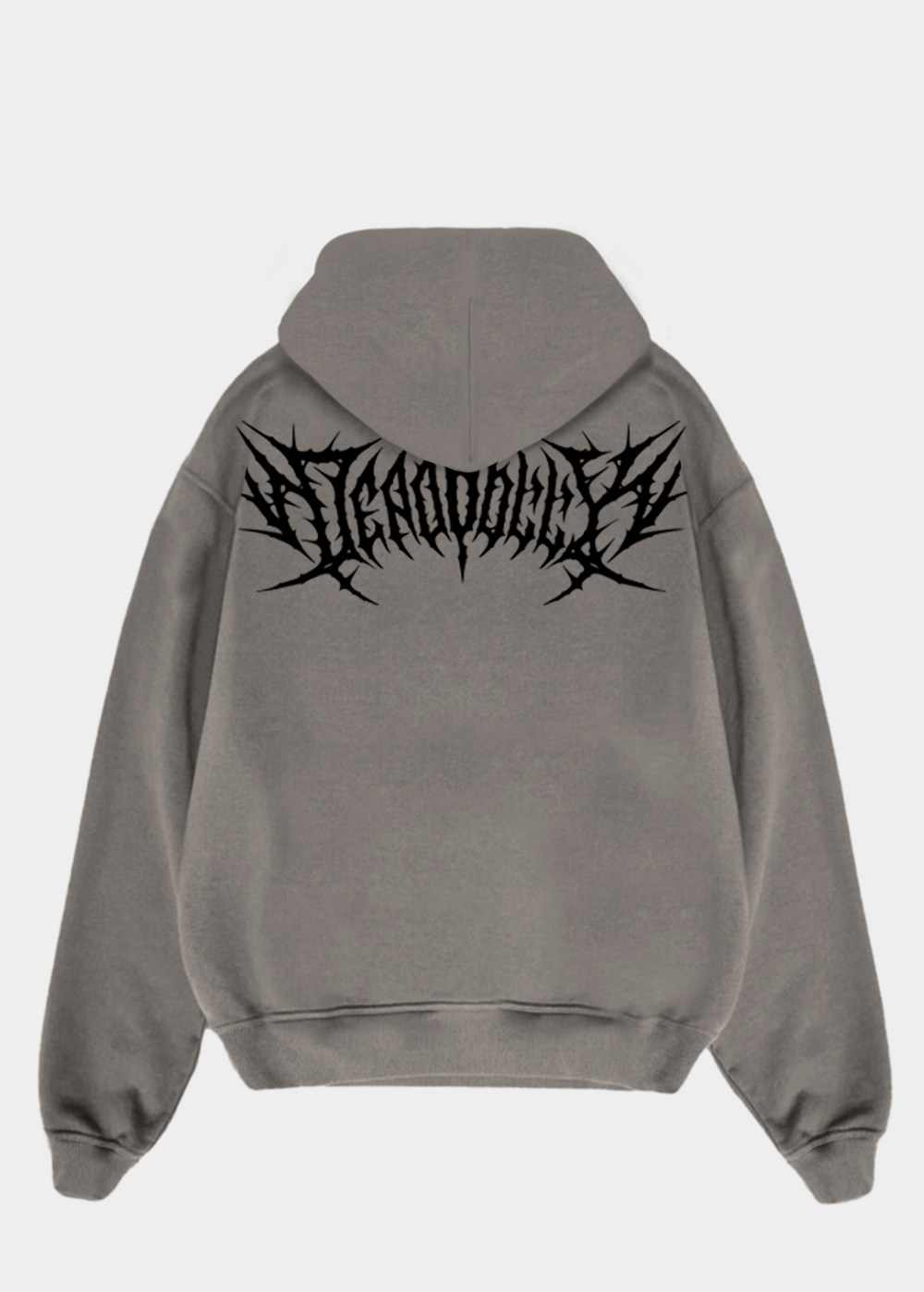 Metal Hoodie / Back Print