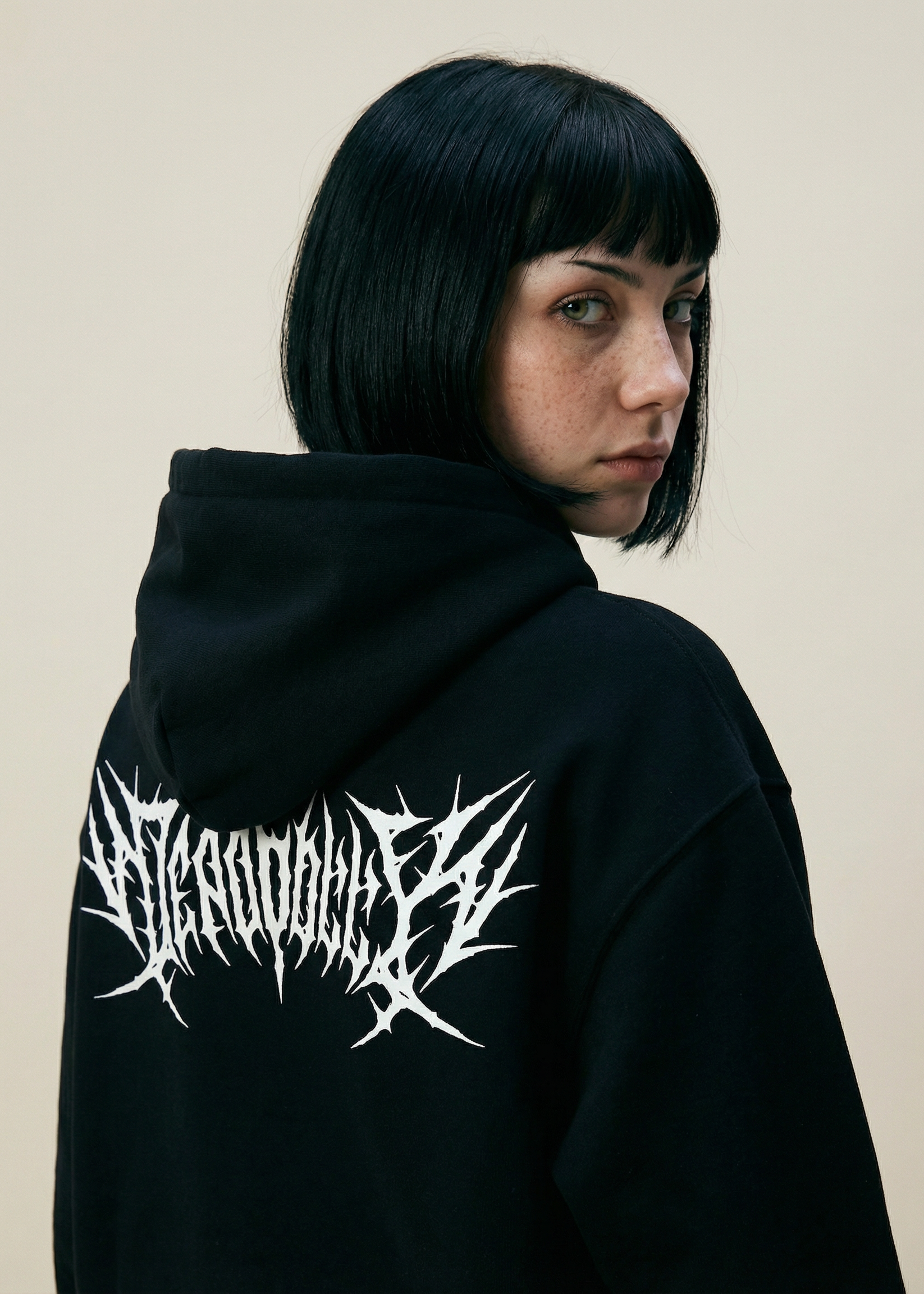 Metal Hoodie / Back Print