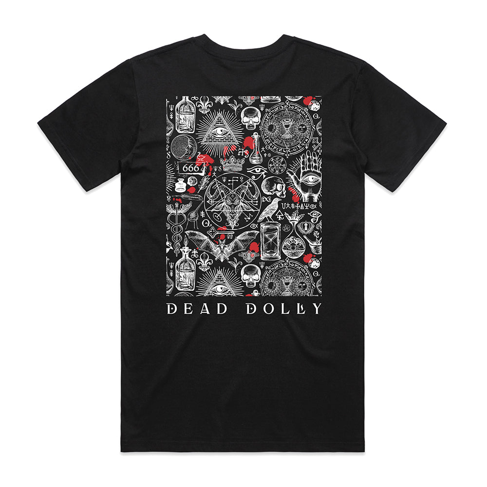 Alchemy Print T-shirt / Back Print
