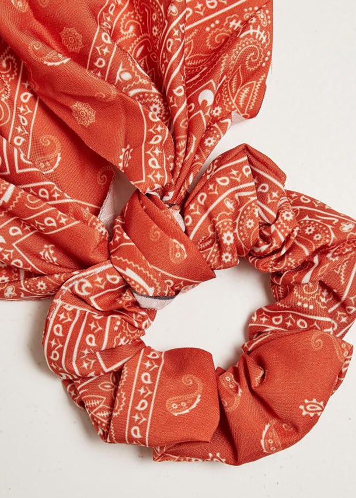Bandana Print Scrunchies 2-Pack