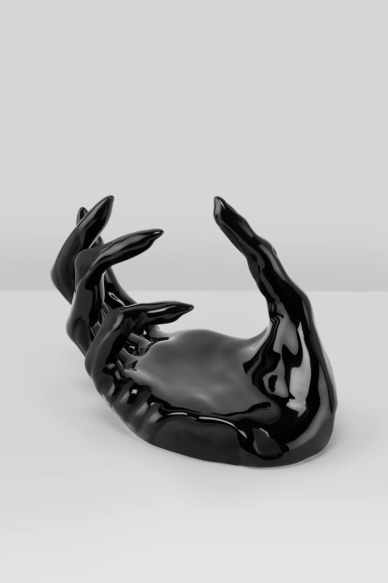 Killstar Abyss Black Gloss Ceramic Trinket Tray