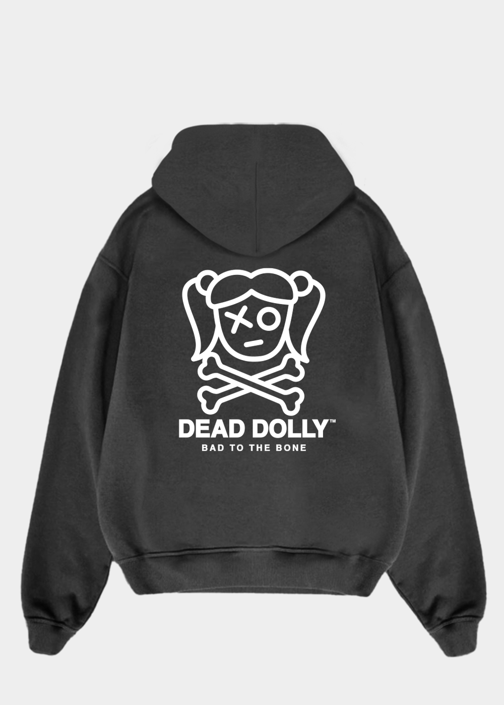 Bad to the Bone Hoodie / Back Print