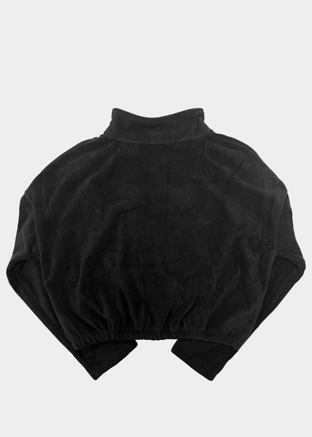 Cropped Fleece Sweatshirt