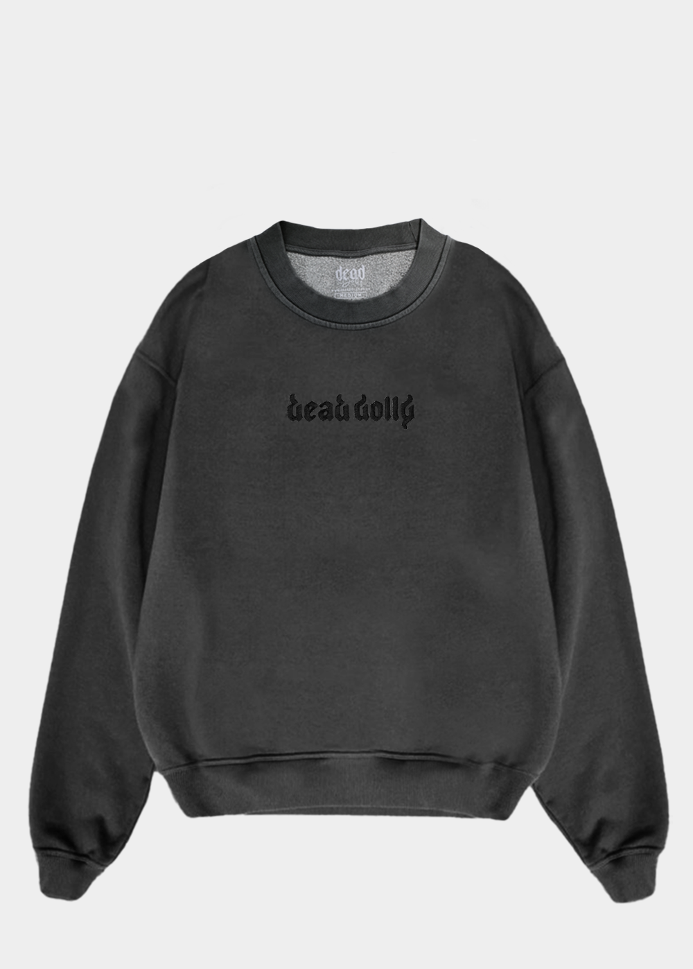 Faded Black Logo Sweatshirt