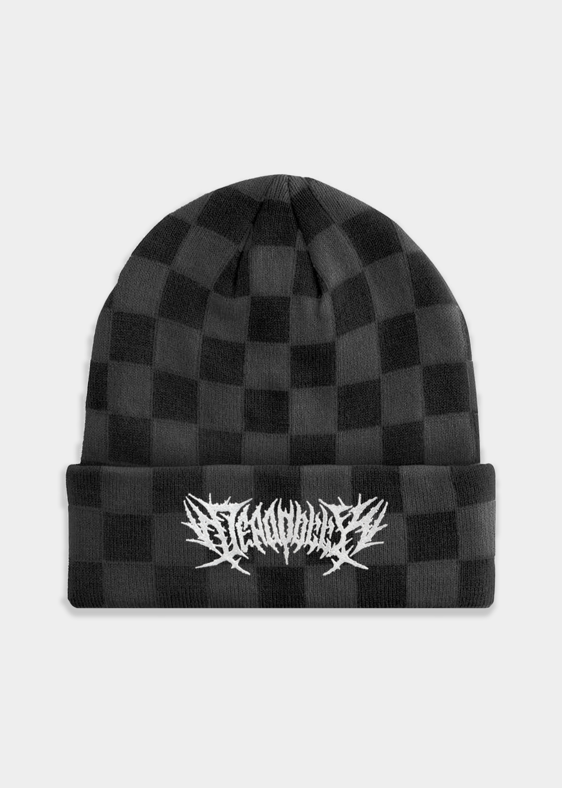 Metal Checkerboard Beanie