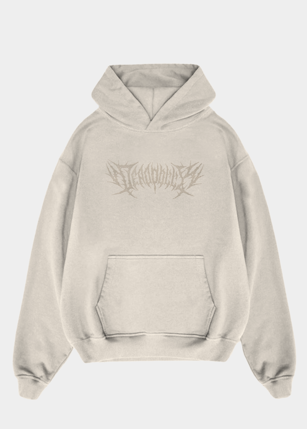 Metal Embroidered Hoodie