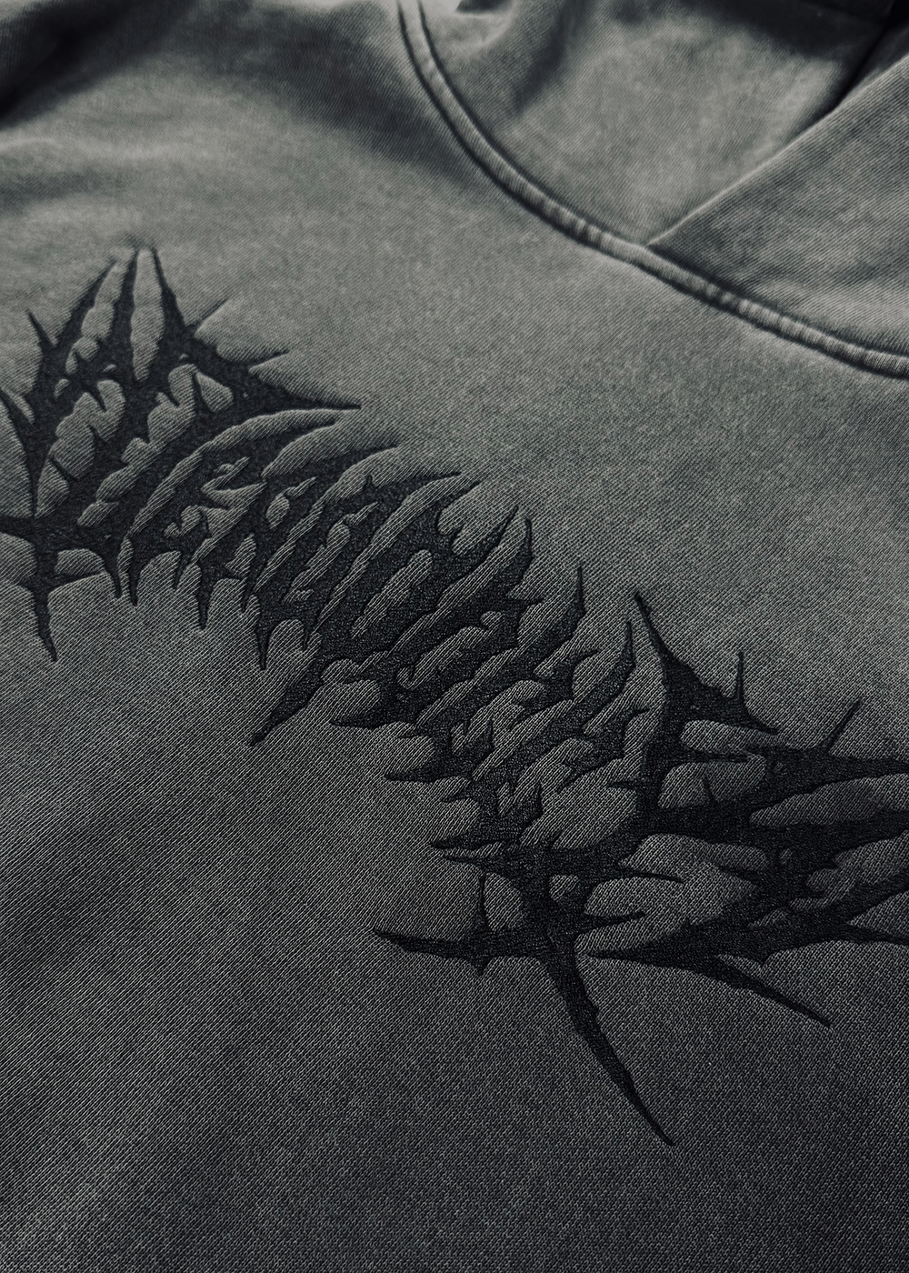 Metal Embroidered Hoodie