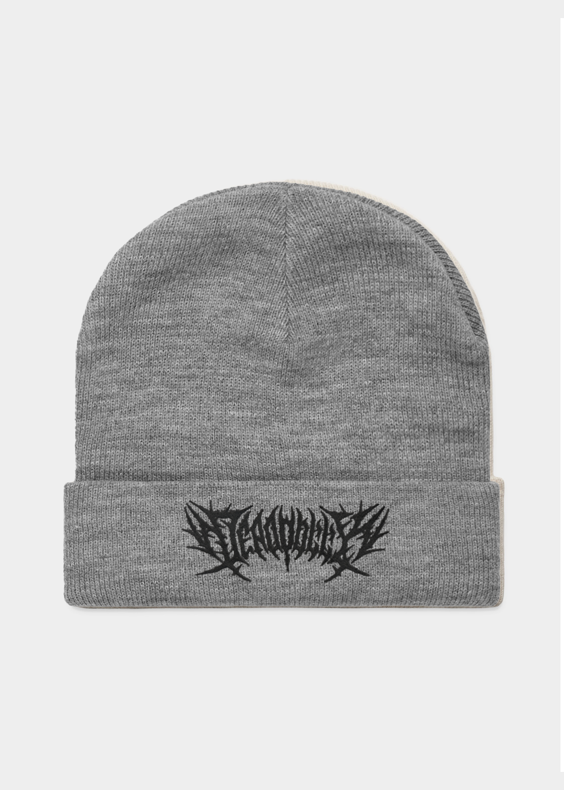 Metal Cuff Beanie