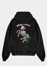 Unicorn Skeleton Hoodie / Back Print