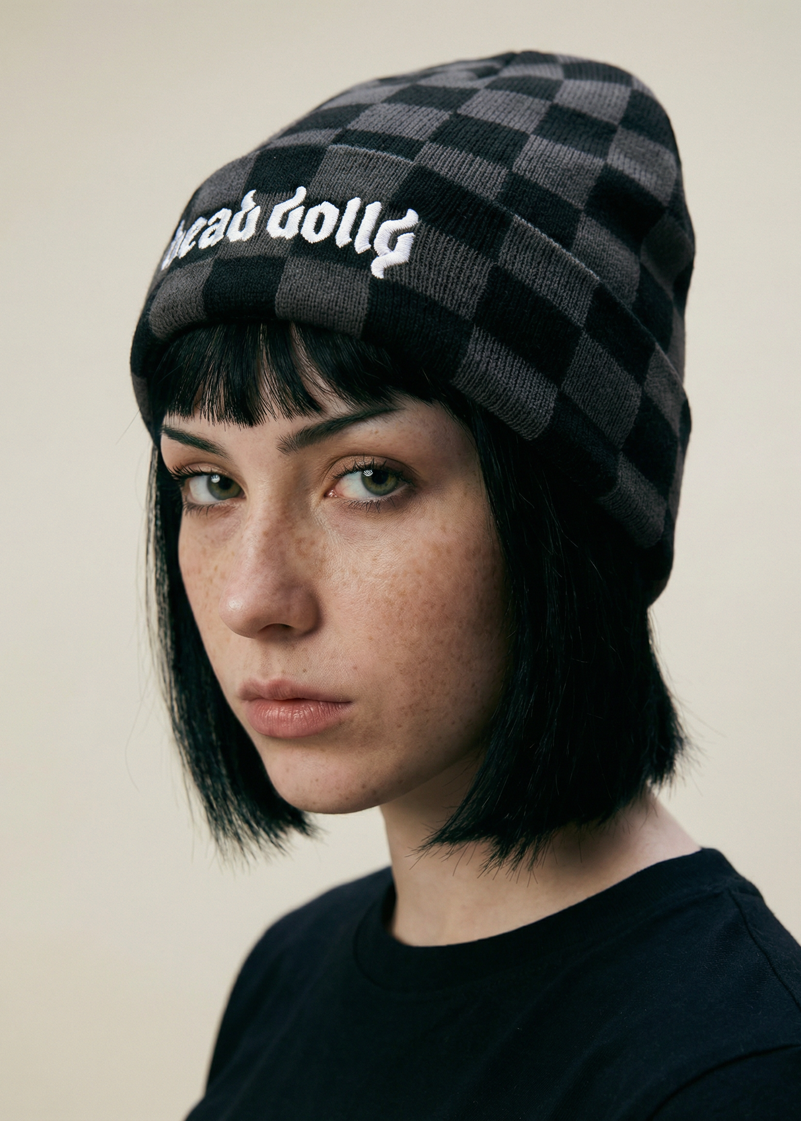 DD Checkerboard Beanie
