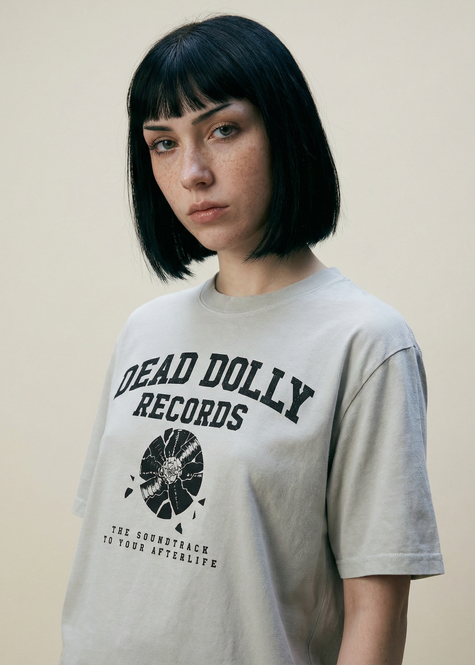 Records T-shirt / Front Print