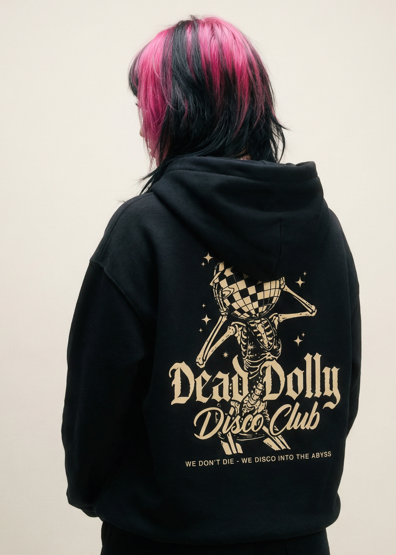 Disco Club Hoodie / Back Print