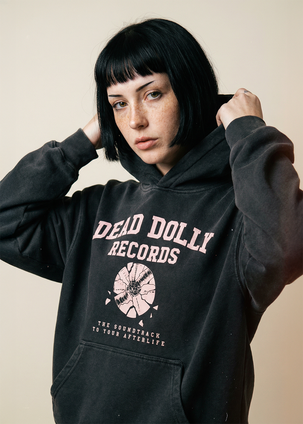 Records Hoodie / Front Print