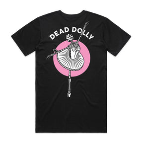 Ballerina Skeleton T-shirt / Back Print