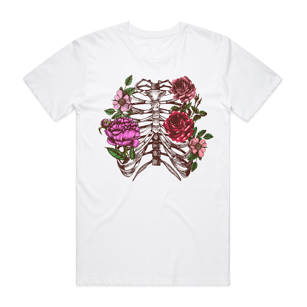 Blooming Chest T-shirt / Front Print