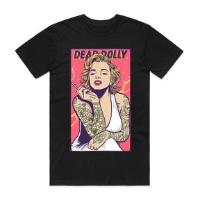 Tattoo'd Marilyn Front Print T-shirt