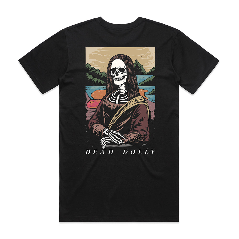 Mona Lisa T-shirt / Back Print
